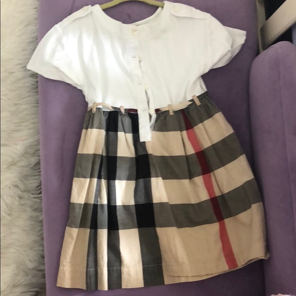 burberry girls dress
